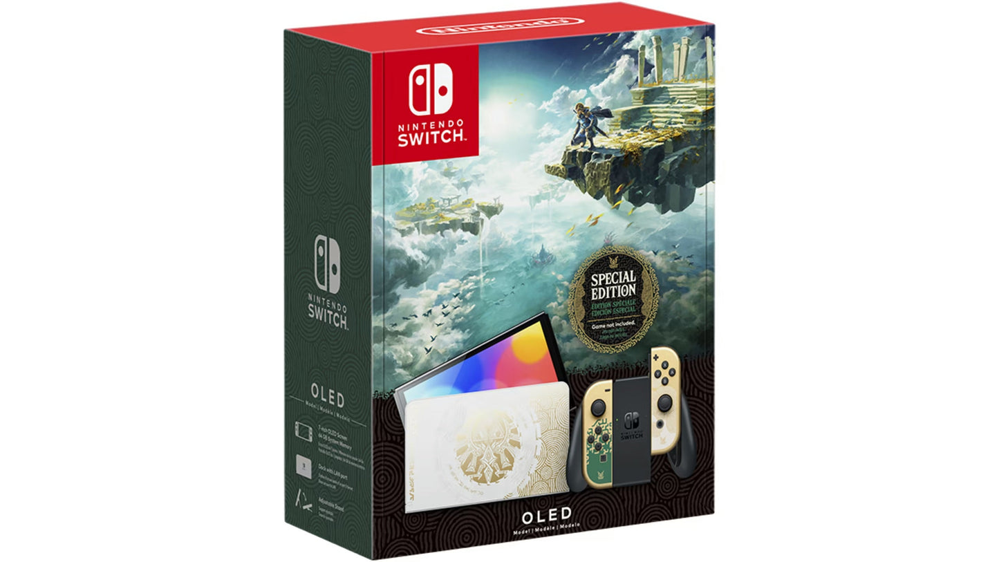 Nintendo Switch – OLED The Legend of Zelda™: Tears of the Kingdom Edition (đã qua sử dụng)