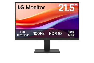 LG 21.5" Full HD 100Hz Monitor with sRGB 99% (Typ.), HDR 10, 1ms MBR - 22U401A-B