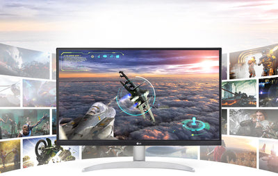 LG 27UP600K-W 27" UHD 4K IPS VESA DisplayHDR™ 400 Monitor - 27UP600K-W