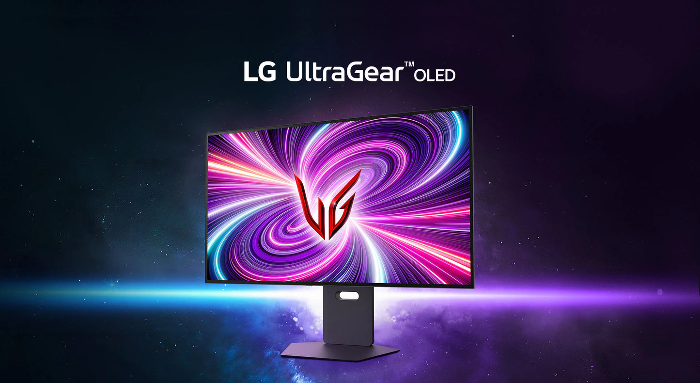 Màn hình chơi game LG UltraGear OLED, tuỳ chỉnh 2 Chế độ tần số quét UHD 240Hz - FHD 480Hz 0.03ms, tương thích Nvidia G-Sync, HDMI 2.1 - 32GS95UV-B