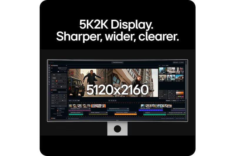 Màn hình đồ họa LG UltraFine™ 40inch, Nano IPS Đen 5K2K với Thunderbolt™ 5 - 40U990A-W