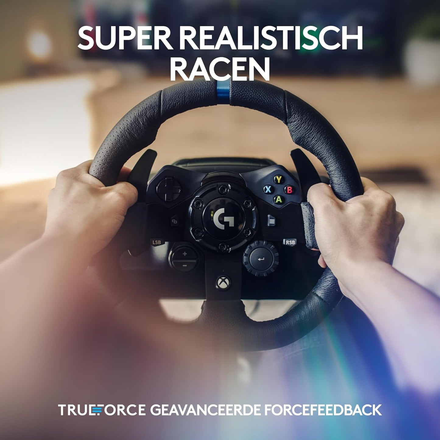 G923 TRUEFORCE racing steering wheel for Xbox, Playstation and PC