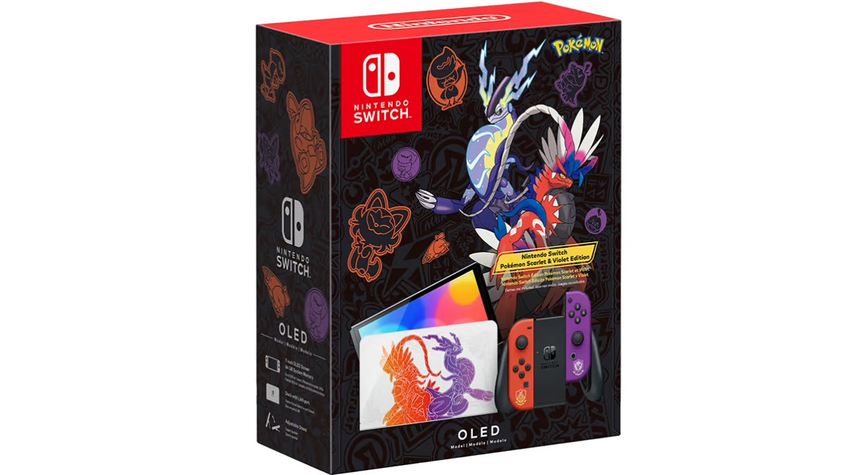 Nintendo Switch – OLED Pokemon Scarlet & Violet (đã qua sử dụng) 