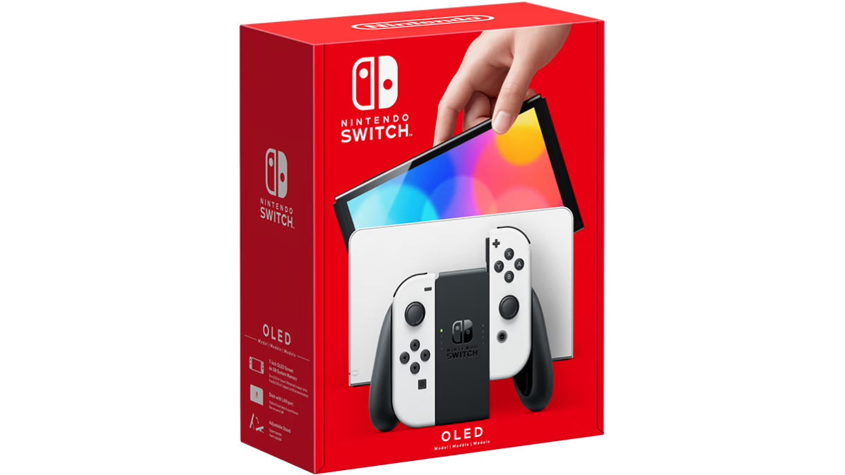 Nintendo Switch – OLED Model White Joycon
