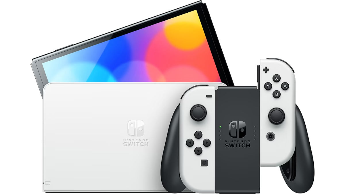Nintendo Switch – OLED Model White Joycon