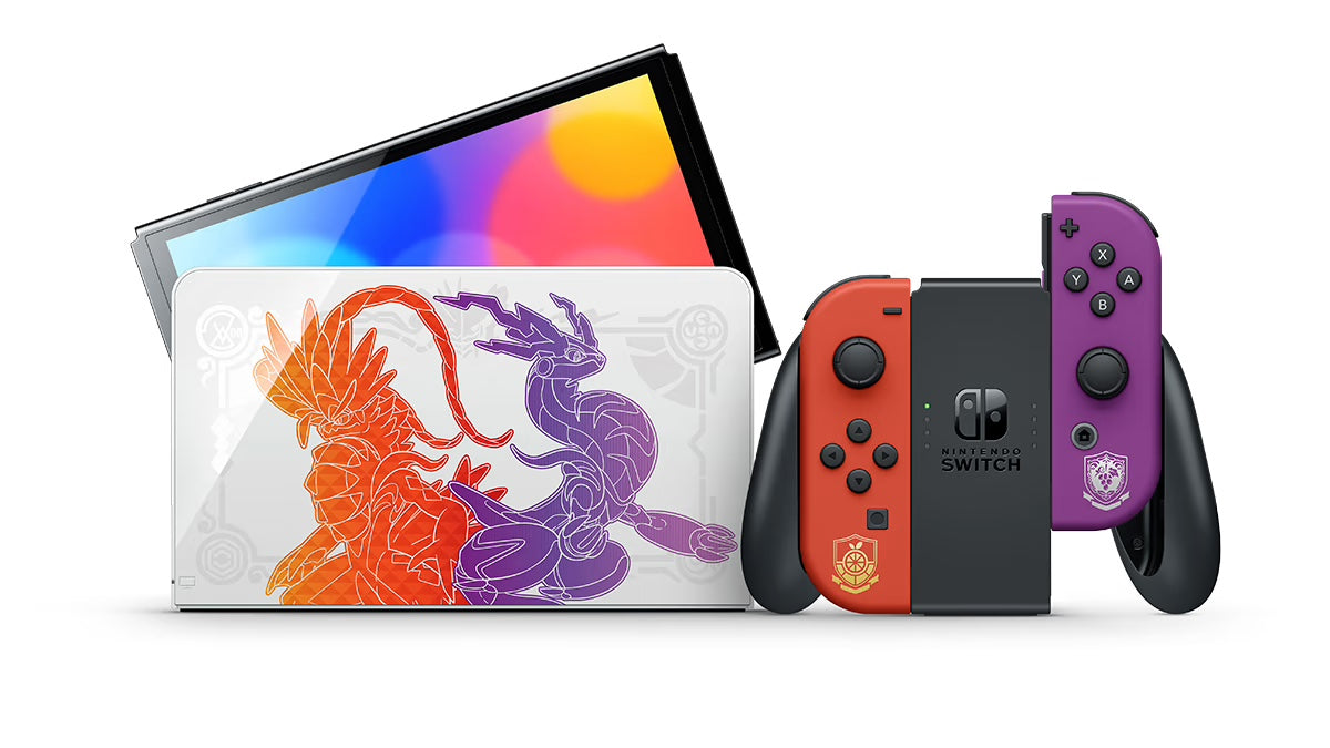 Nintendo Switch – OLED Pokemon Scarlet & Violet (đã qua sử dụng) 