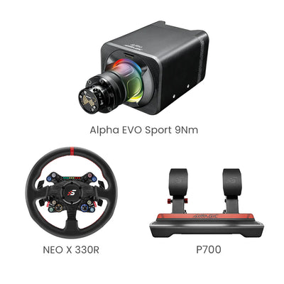 Simagic Alpha EVO Sport 9Nm & P700 Pedals