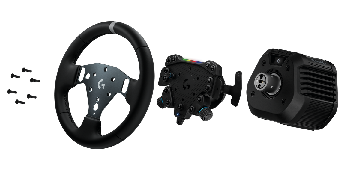 Logitech G RS50 System for PlayStation/PC – Bộ Vô Lăng Và Truyền Động Chính