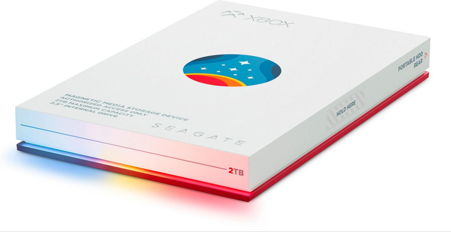 Seagate - Starfield Special Edition Game Drive for Xbox 2TB External USB 3.2