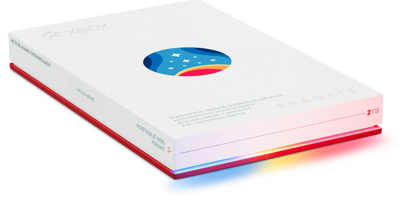 Seagate - Starfield Special Edition Game Drive for Xbox 2TB External USB 3.2