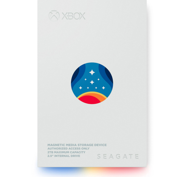 Seagate - Ổ đĩa trò chơi phiên bản đặc biệt Starfield dành cho Xbox 2TB USB 3.2 gắn ngoài 