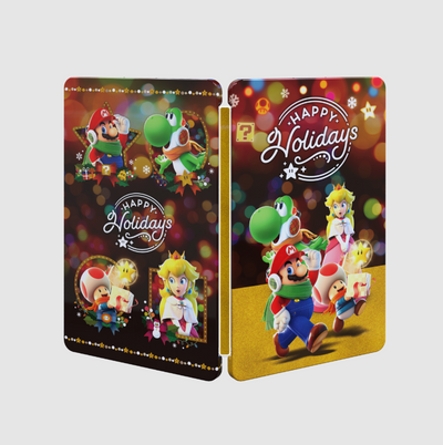 NINTENDO SWITCH 2021 HAPPY HOLIDAYS STEELBOOK
