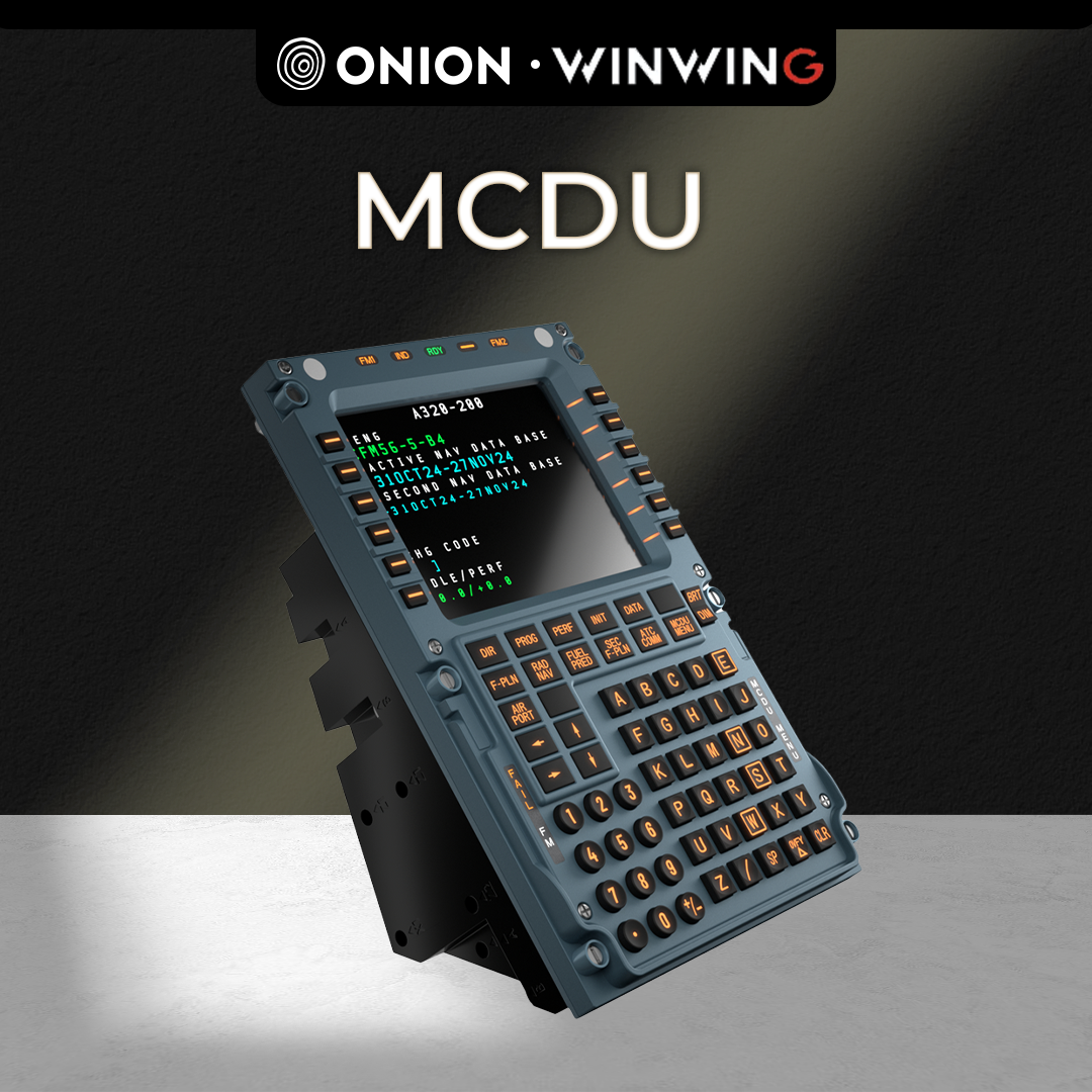 Winwingsim MCDU – Bảng điều khiển MCDU mô phỏng bay Airbus/Boeing
