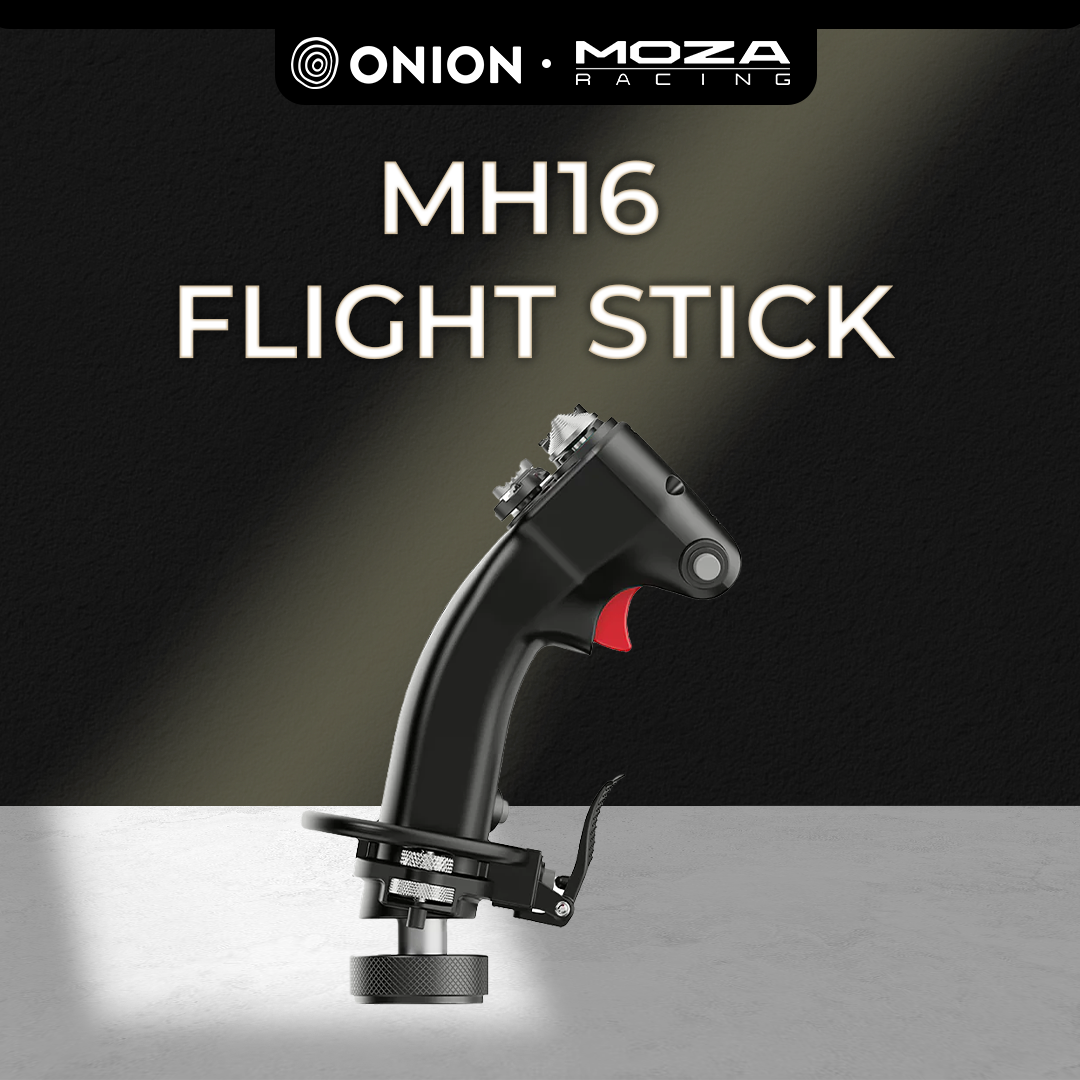 MOZA MH16 Flight Stick – Cần bay mô phỏng