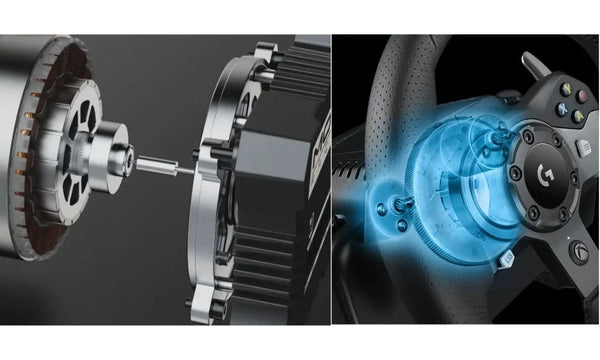So sánh Vô Lăng Truyền Động Trực Tiếp (Direct Drive) và Dây Đai (Belt-Driven): Đâu là lựa chọn tối ưu?