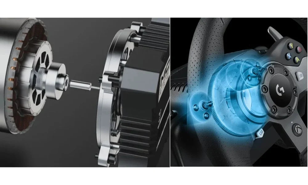 So sánh Vô Lăng Truyền Động Trực Tiếp (Direct Drive) và Dây Đai (Belt-Driven): Đâu là lựa chọn tối ưu?