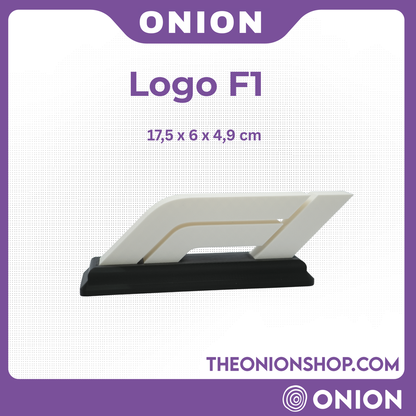 Logo F1 in 3D trang trí để bàn, sưu tầm dành cho Fan F1 chính hiệu