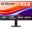 Màn hình LG IPS Full HD 120Hz 23,8 inch với thiết kế 4 cạnh siêu mỏng, sRGB 99% (Thông thường), HDR 10, 1ms MBR - 24U411A-B