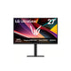 Màn hình chơi game IPS QHD LG UltraGear™ G6 27 inch 300Hz | 27G640A vớiDCI-P3 95% (Typ.), VESA DisplayHDR™ 400, 1ms (GtG), USB-C (PD 15W) - 27G640A-B