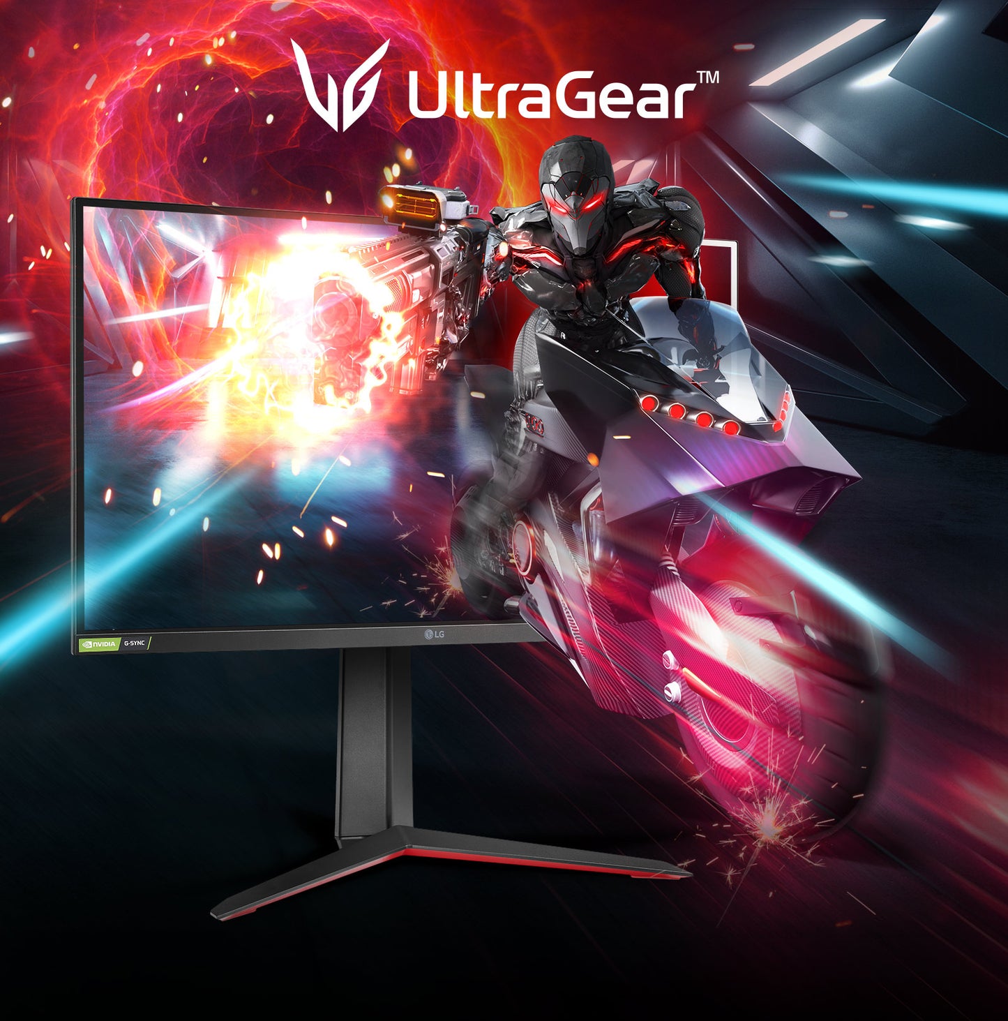 Màn hình chơi game UltraGear™ Full HD 240Hz IPS 1ms (GtG) 27" tương thích với NVIDIA® G-SYNC - 27GP750-B