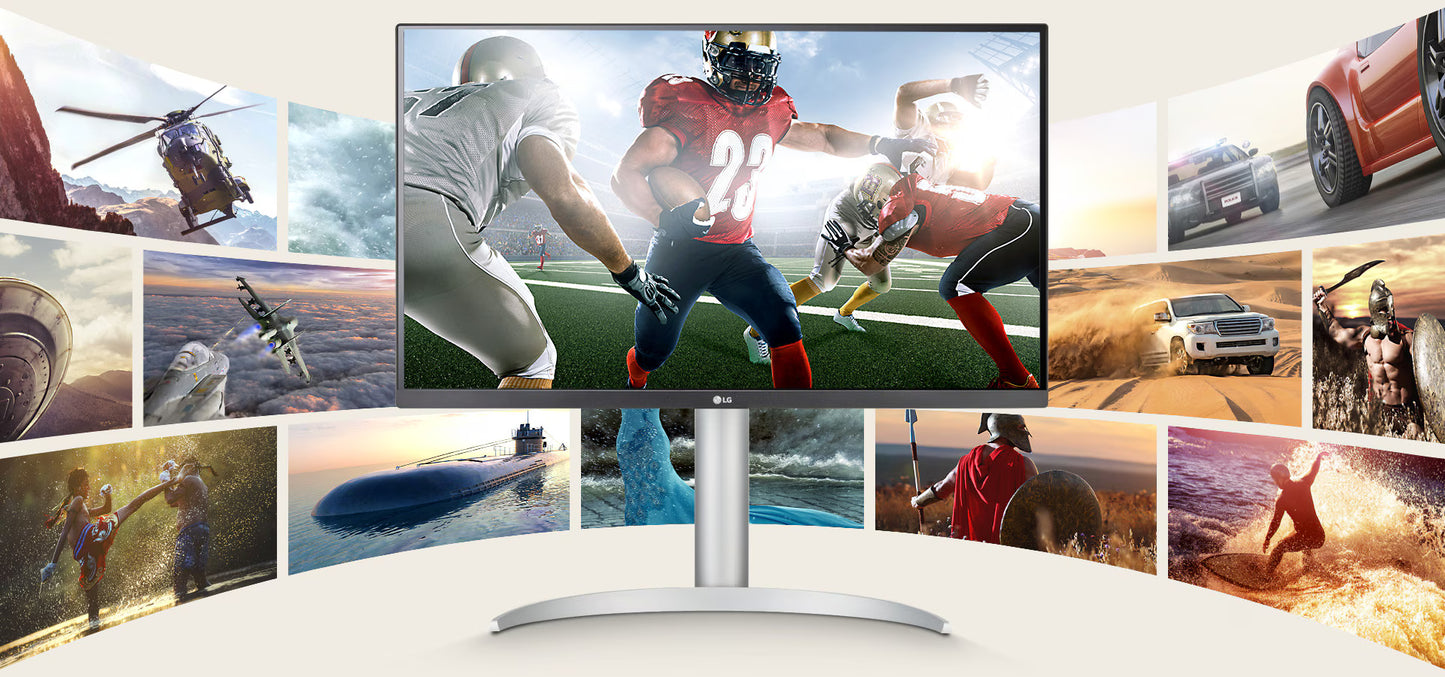 Màn hình UHD 4K IPS 27" với VESA DisplayHDR™ 400 - 27UP850K-W