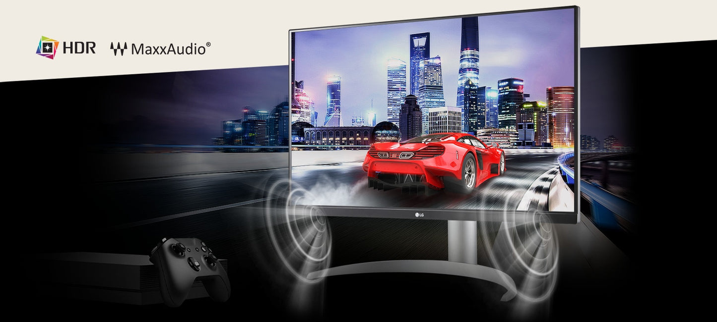 Màn hình UHD 4K IPS 27" với VESA DisplayHDR™ 400 - 27UP850K-W