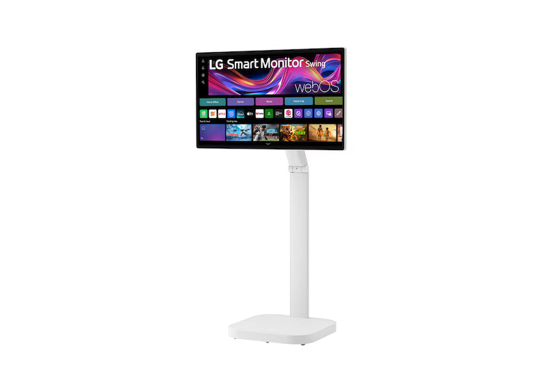 Màn hình thông minh LG Smart Monitor Swing 31,5 inch 4K UHD IPS với màn hình cảm ứng, chân đỡ lăn - 32U889SA-W