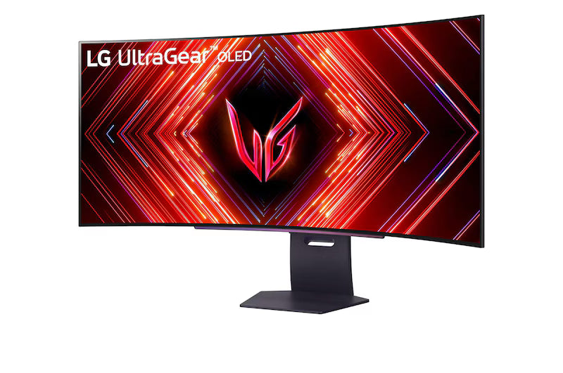 Màn hình Gaming 45" LG UltraGear, OLED WQHD cong với tốc độ làm mới 240Hz, Thời gian phản hồi 0,03ms (GtG) - 45GS95QE-B