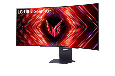 Màn hình Gaming 45" LG UltraGear, OLED WQHD cong với tốc độ làm mới 240Hz, Thời gian phản hồi 0,03ms (GtG) - 45GS95QE-B
