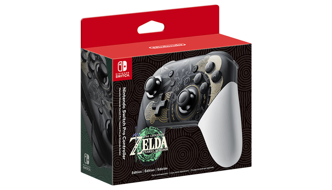 Nintendo Switch Pro Controller - Legend of Zelda: Tears of the Kingdom Edition