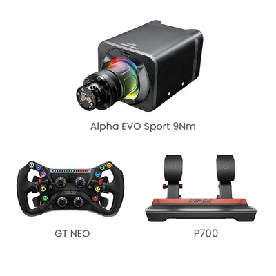 Simagic Alpha EVO Sport 9Nm & P700 Pedals