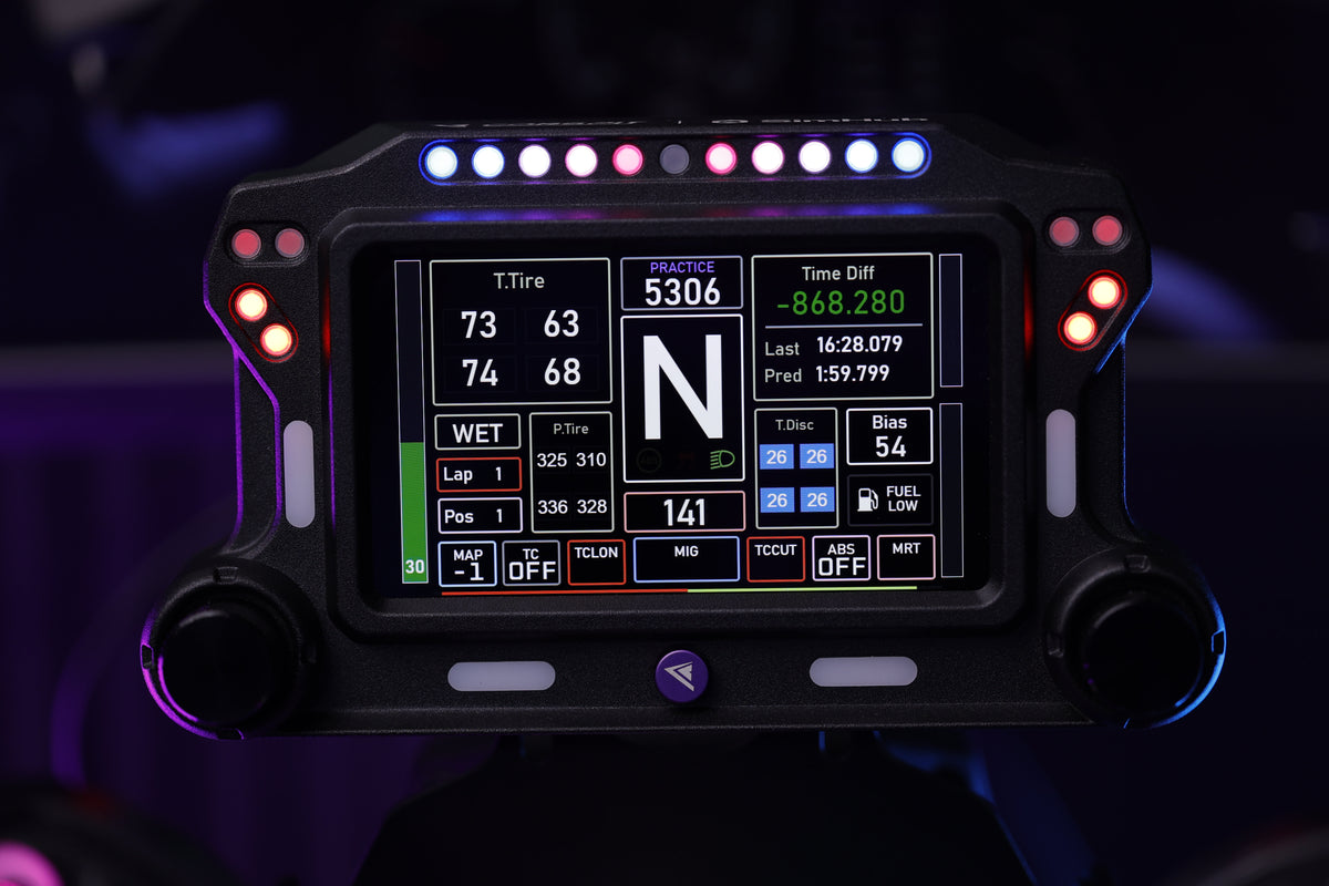 Màn Hình Đo Từ Xa Conspit Racing CSD LITE Simhub Dashboard