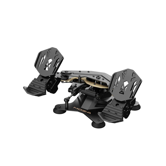MOZA MRP Rudder Pedals - bộ pedal điều khiển và phanh kiểu máy bay chuyên dụng