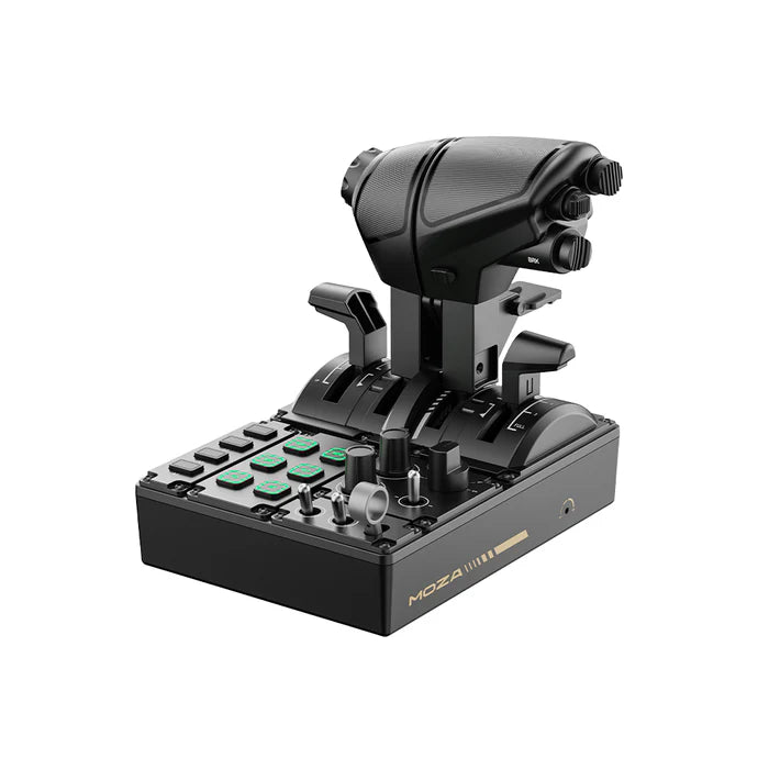 MOZA MTQ Throttle Quadrant - bộ điều khiển ga mô phỏng bay phong cách chuyên nghiệp và linh hoạt