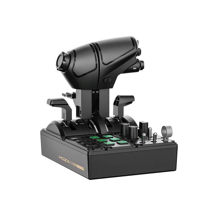 MOZA MTQ Throttle Quadrant - bộ điều khiển ga mô phỏng bay phong cách chuyên nghiệp và linh hoạt