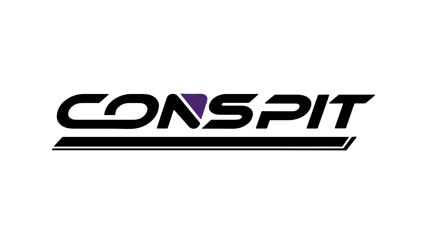 The logo for Consif, featuring the brand name in black lowercase letters with a stylized 'f' and a double horizontal line beneath it, on a solid white background.