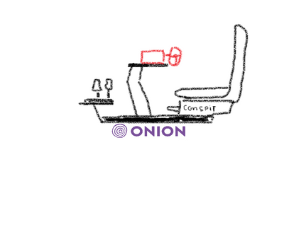 Khung ghế used ONION