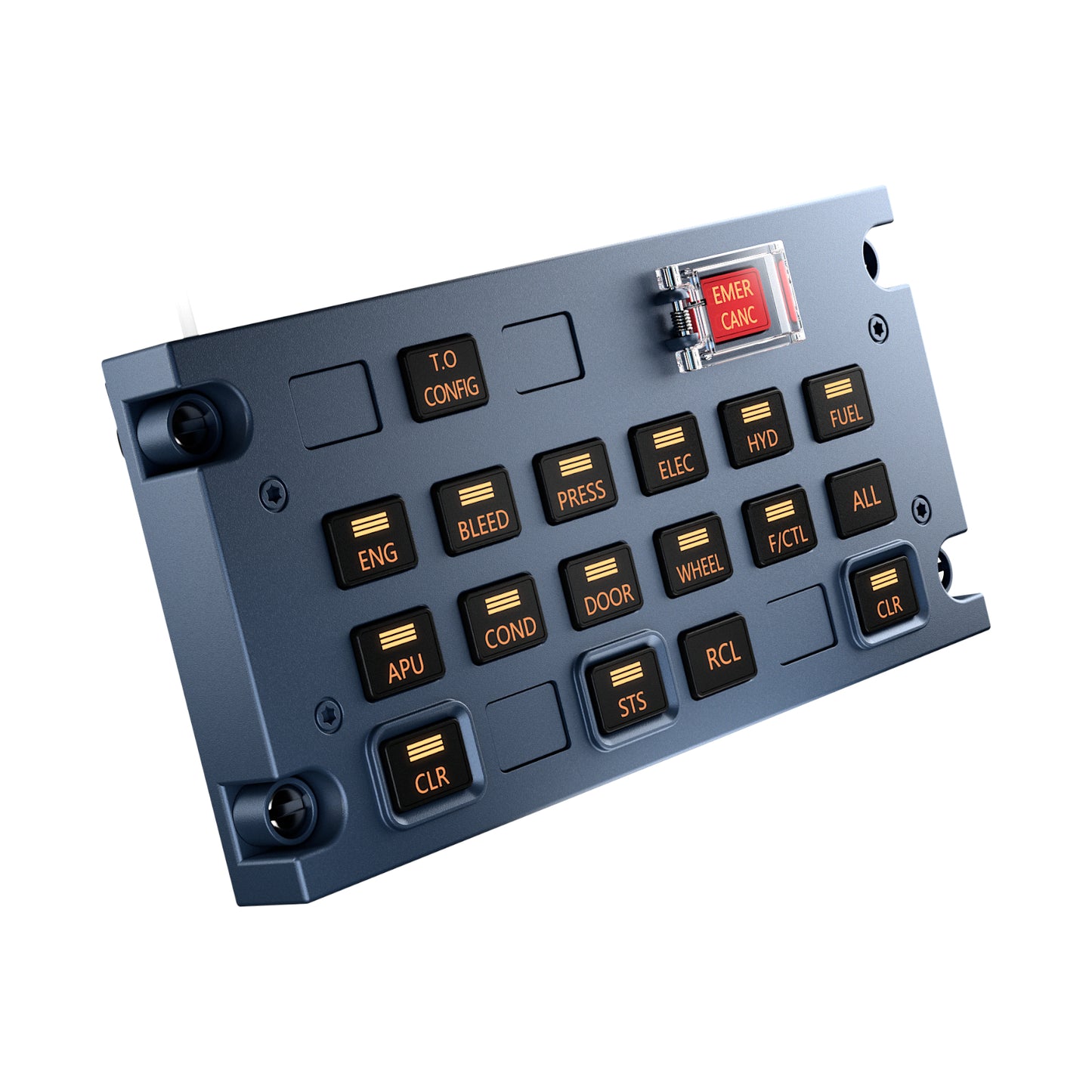 WINCTRL 32 ECAM Panel - Bảng điều khiển mô phỏng ECAM cho Airbus (A320/A330)