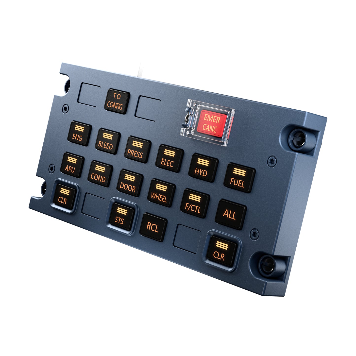 WINCTRL 32 ECAM Panel - Bảng điều khiển mô phỏng ECAM cho Airbus (A320/A330)