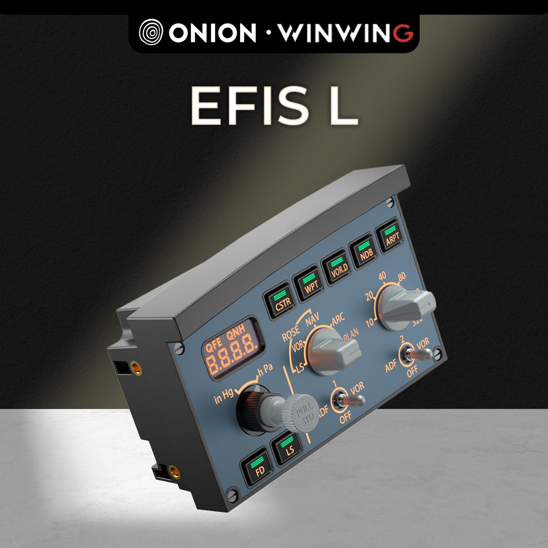 Winwingsim EFIS R/L Panel - Bảng điều khiển mô phỏng bay Airbus/Boeing