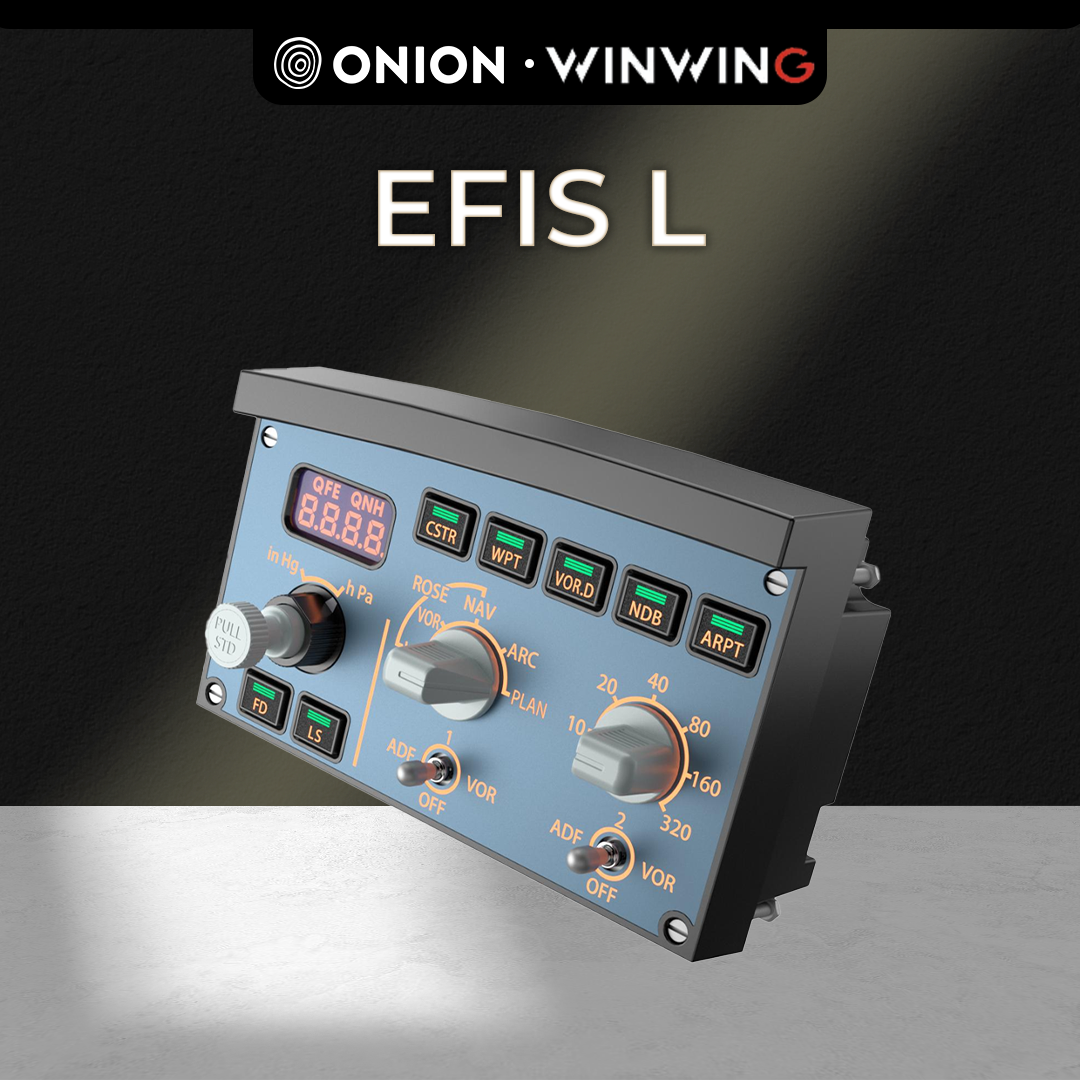 Winwingsim EFIS R/L Panel - Bảng điều khiển mô phỏng bay Airbus/Boeing