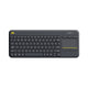 Bàn Phím Không Dây Tích Hợp Touchpad Logitech K400 Plus