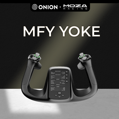 Moza MFY YOKE - Cần lái máy bay mô phỏng Moza MFY