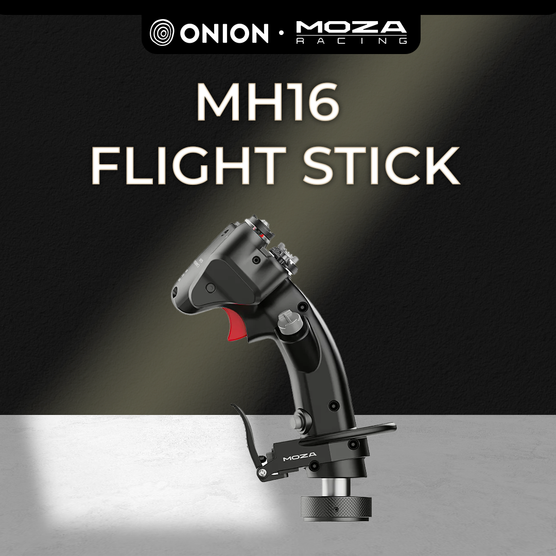 MOZA MH16 Flight Stick – Cần bay mô phỏng