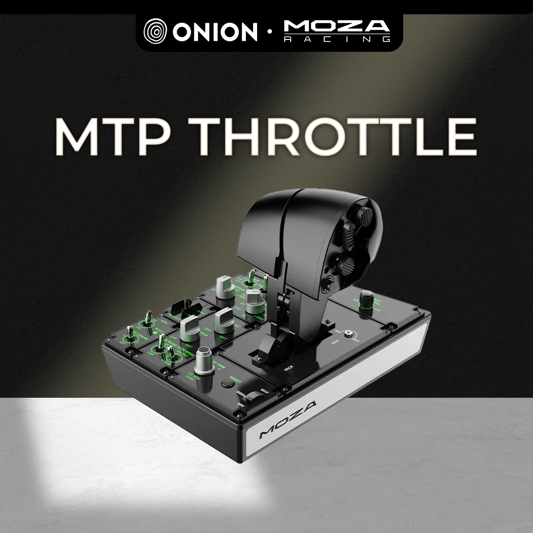 MOZA MTP Throttle – Bộ cần ga mô phỏng
