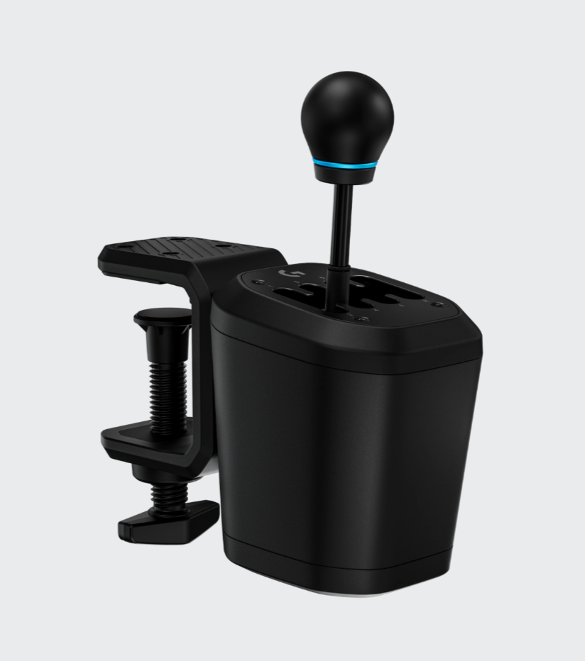 Logitech G RS H-Shifter - 7-Speed Forward 1-Speed Reverse Manual Shifter