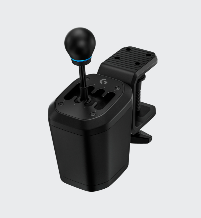 Logitech G RS H-Shifter - 7-Speed Forward 1-Speed Reverse Manual Shifter