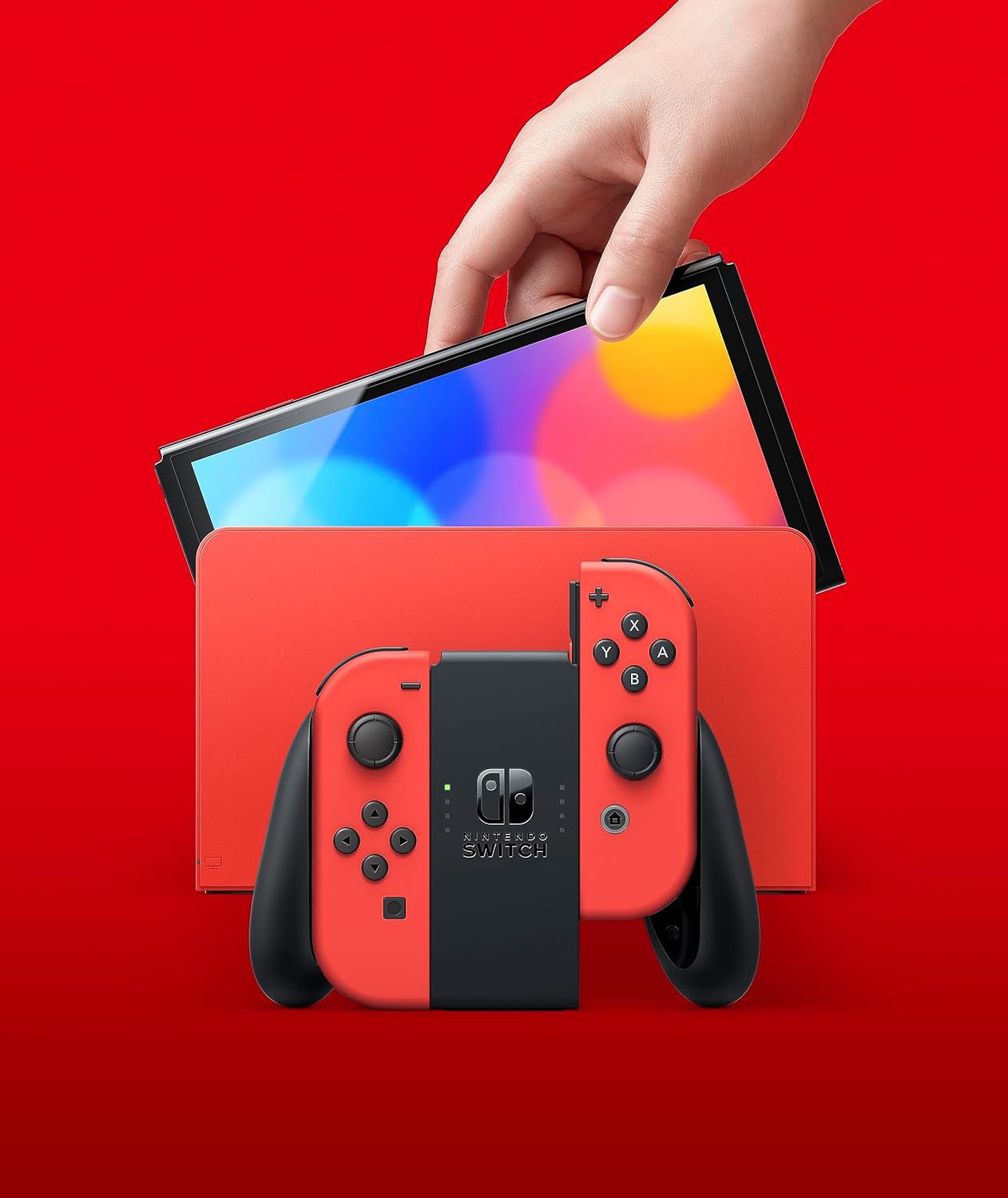 Nintendo Switch – OLED Model Mario Red