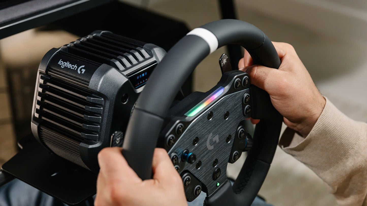 Logitech RS50 - Bộ vô lăng direct drive 8Nm cho PC và console