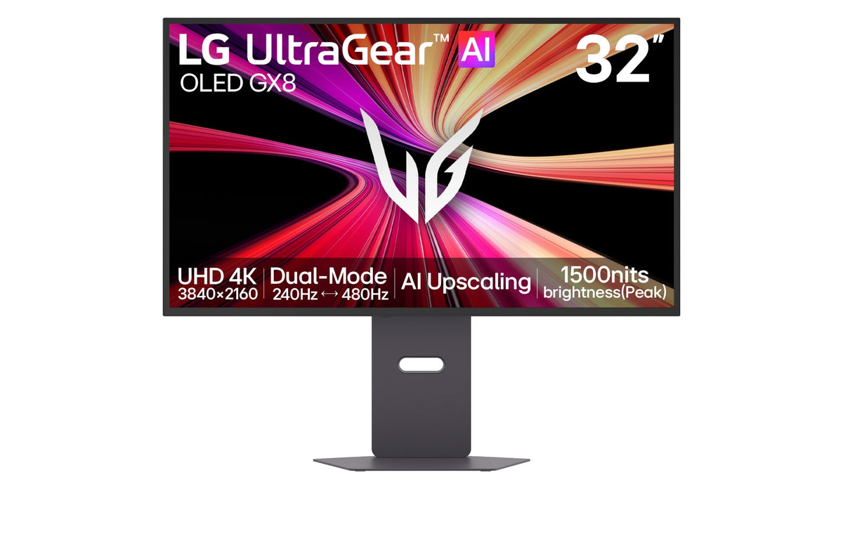 Màn Hình Gaming LG OLED UltraGear evo GX32 (32 inch | 4K | Dual-Mode 480Hz | AI Upscaling)